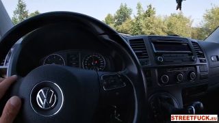 Stacy Cruz Meet Old Friends And Fuck In Van (Amateur porn)-1