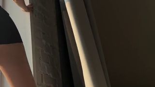 Verified Amateurs sexy stretching goddess in sunny home-6
