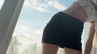 Verified Amateurs sexy stretching goddess in sunny home-7