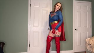 SneezeGoddess Superwoman Milking Cum On Big Tits [HD]-1