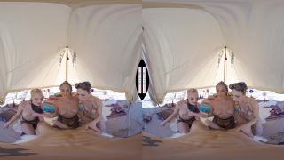 Burning Dude at the playa and you get to fuck 3 chicks - VR - [Hardcore porn]-1