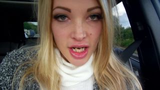 STUCK IN TRAFFIC I PLAY WITH MY BIG TITS - Tamara Grace-0