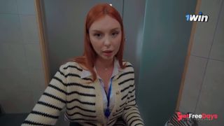 Fucked a Cute Colleague in all Holes for a Promotion. Sex in the Office Toilet-3