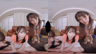 SAVR-680 【VR】ココが噂のヤリマン学園～臨時教員として採用された僕に襲いかかる生徒たち～ 理性吹き飛ぶ歓迎プライベートパーティーSEX さつき芽衣 天然美月 渚みつき-1