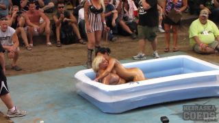 Nudes a Poppin 2012 Amateur Contest and Amateur Oil Wrestling Public!-3