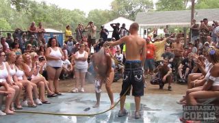 Nudes a Poppin 2012 Amateur Contest and Amateur Oil Wrestling Public!-8