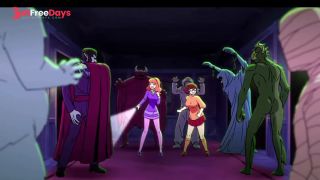 Velma And Daphne Fight With The Monsters In Gangbang  Uncensored Cartoon Parody -0