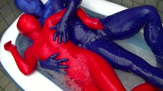 dlzts-175 - Slimy Lotion Zentai SEX-5