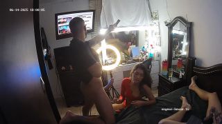 HD 720p: 15 June 2025 Voyeur Threesome Show with Dalila Grande Tarico-2
