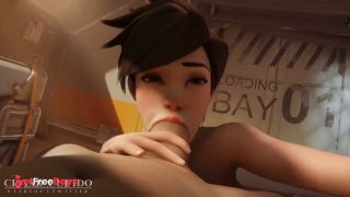 [GetFreeDays.com] Tracer Trying Hard to Give the Best Blowjob Overwatch Grand Cupido Porn Film February 2023-5