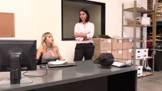 Babes Illustrated- Lesbian Office Affairs #2, Scene 3 bigtits Dana Vespoli, Jessa Rhodes-0