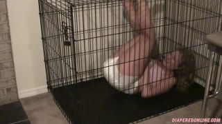 DiaperedonlineAmber Amber Locked in Cage (1)-3