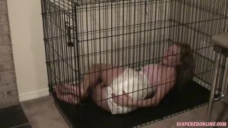 DiaperedonlineAmber Amber Locked in Cage (1)-8