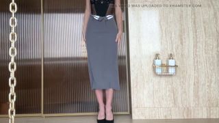 Fetish Porn tall women stretching long legs-4