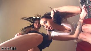  REA And TRICIA   pov REA And TRICIA tease, Foot Worship, POV, barefoot, Fetish Goddess Rea Longest Legs-REA And TRICIA-Party Mood-Giantess Clips4sale.com-1