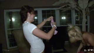 Hot Brunette Naked Antics Around Tampa including Pussy Licking Blonde Cameo Femdom!-4