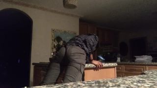 horny hairy goth girl corner fucking and fingering her big clit on cam-5