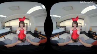 Nogizaka46 Erika Ikuta Wearing Bunny Suit VR Cheered Sex Porn DeepFak ...-0