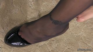 xxx video clip 43 stepmom foot fetish feet porn | Nina Elle'S Pantyhose Tease | feet-2