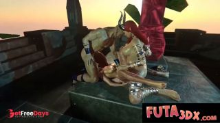 [GetFreeDays.com] HOT BABE FUCKED On Top Of The Pyramid Altar By FUTA Creature Porn Film July 2023-3