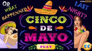 PnGamez035 - Cinco de Mayo: Fucking Big Tits Irma and Karla Threesome Gameplay Sex Scene-2