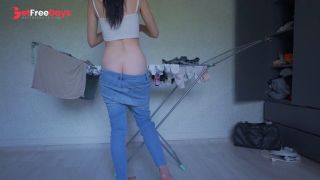 [GetFreeDays.com] Buttcrack Jeans While Cleaning Adult Clip November 2022-2