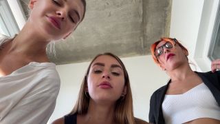 [K2S.CLUB] Petite Princess FemDom - Dorimills, Jucy and Agma - Young And Cruel Female Teachers Spit On You - POV Spitting Humiliation - FullHD 1080P-4