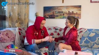 My mother-in-law provokes me while I wait for my wife I cant resist fucking her- Subtitle English-0