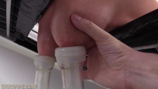 xxx video 24 ZoeyZiptie on the milking bed - Hucows, bdsm slave girl on bdsm porn -6