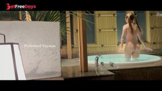 Intimate and impregnating sex in the open-air bath-1
