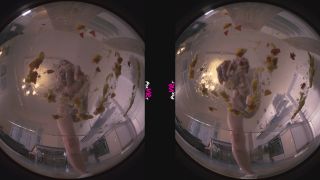 [VR] Facesitting and Crushing Fruit with Pussy and Feet-8