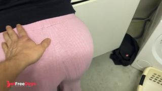 [GetFreeDays.com] german ebony housewife gets her asshole fingered in the laundry room Sex Video May 2023-0