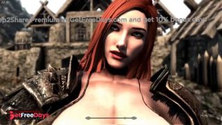 [GetFreeDays.com] Cute Redhead grows into goddess and has fun with the city - Skyrim Giantess Sex Stream July 2023-1