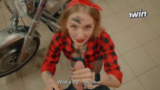Dolly Rud - I fixed your motorcycle, now you can fuck me on it / Dolly Rud-1
