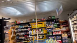 Monika Fox Came Fully Naked To The Grocery Store For Shopping. Part 2-4