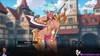 Hentai Game Amazonian Warrior dominates from the top Waifu shop 77 WHentaiMasterArt-5