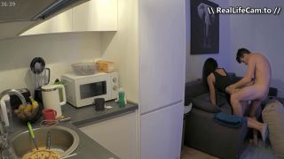 Reallifecam - Adeline And Markus Have Hot Fingering In Kitchen Sex On Sofa In Livingroom 07.08.2025 644P - Amateur-4