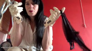 online adult clip 16 Mistress Black 69 – Teased With Thongs & JOI, lesbian panty fetish on femdom porn -8