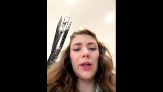 Fetish porn BrattyLuna BrattyLuna Teases as Megumin in Must-Watch Cosplay Video-0