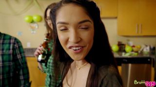 Bratty Sis.com/Nubiles - Porn.com - Lucky Fuck: Jericha Jem, Piper Perri - Threesome-1