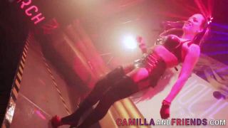 Trans domina Camilla violate her slave’s mouth and hairy ass-7