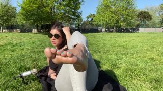 online xxx clip 20 Feetwonders in ASMR feet teasing outdoors – (Premium user request) on femdom porn hottest foot fetish-6