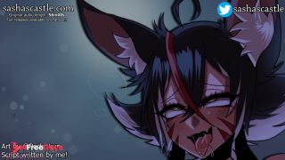 SFW ASMR Spending The Night With A Wolf Girl Ninja F4M Roleplay-1