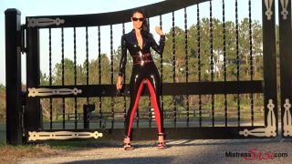 free porn video 14 Mistress Susi aka Rubber Lady – Latex Riding Suit on Mistress Susi, hair fetish porn on bdsm porn -7