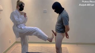 online adult video 19 Demonstration Of Taekwondo Kicks In Balls And Footjob Full - barefoot footjob - feet porn cousin foot fetish-2