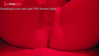 [GetFreeDays.com] 7 INCHES - RED LIGHTING - SOLO - ORGASM Sex Clip March 2023-6