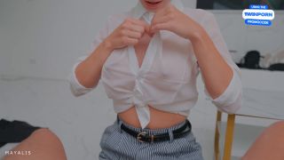 Maya Lis - In A Transparent Shirt Thirst For Sex Full HD-3