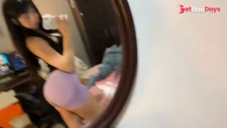 Step sis sucks on my dick then rides me until I cream pie her-2