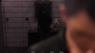 Qboy - Resturant washing room handjob by stepmom-6