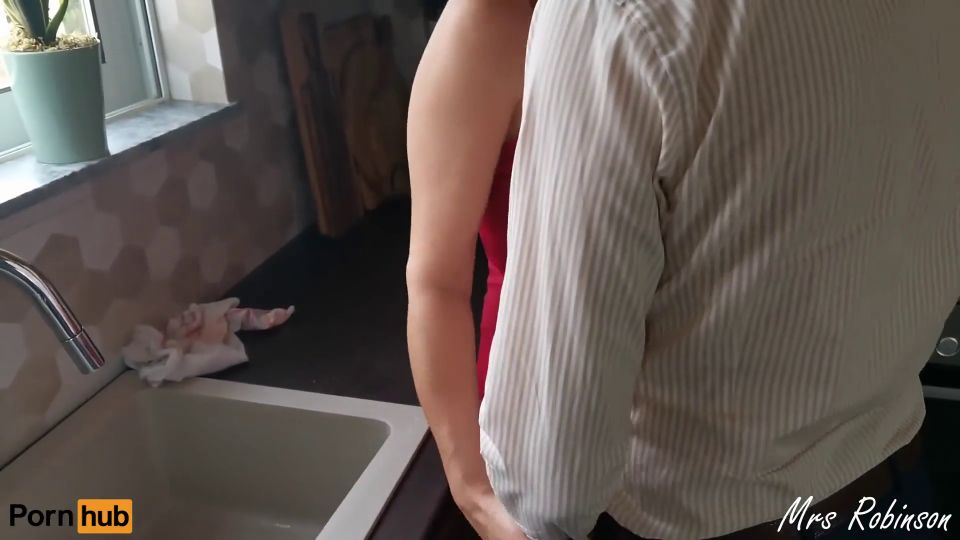 Mrs Robinson 2 Neighbour covers me in Cum and my husband gives me a second load